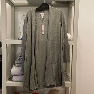 Nic+Zoe Long Cardigan with Pockets